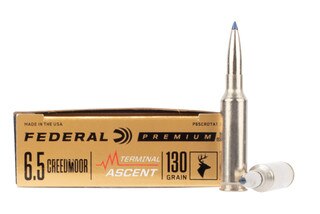 Federal Terminal Ascent 6.5 Creedmoor 130gr Polymer Tipped Ammo - Box of 20
